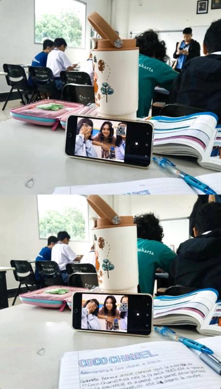 French Class Session At Gandhi Memorial Intercontinental School