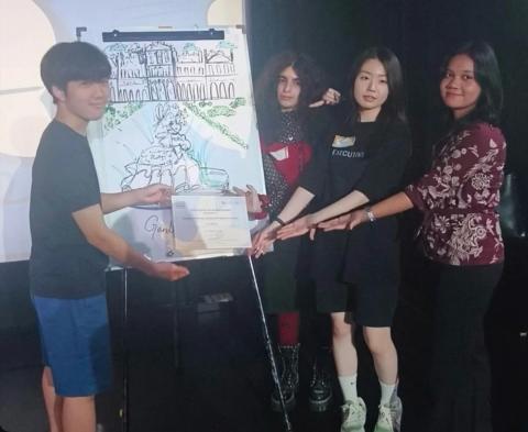 Doodle Competition At IFI Jakarta